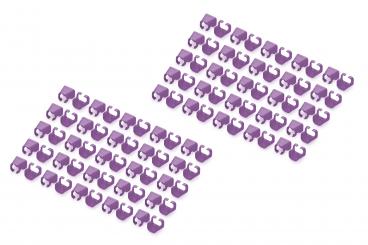 Farbclips für Patchkabel -  Violett 