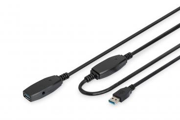 Aktives USB 3.0 Verlängerungskabel, 20m 