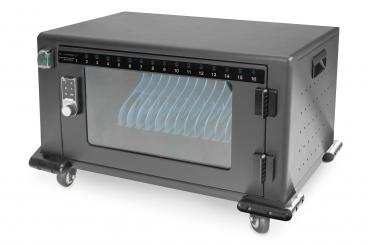 Mobiler Ladeschrank für 16 Tablets bis 13 Zoll, USB-A 