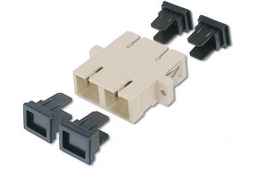 LWL Kupplung, Duplex, SC auf SC, MM OM2 