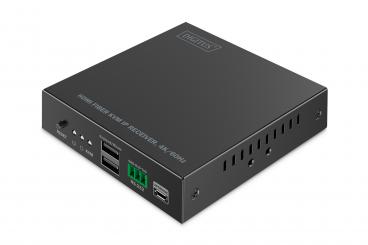 HDMI Fiber KVM IP Receiver, 4K/60Hz 