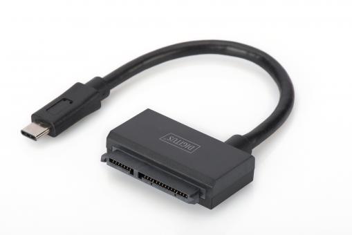 USB 3.1 Type-C™ - SATA 3 Adapterkabel für 2,5" SSDs/HDDs 